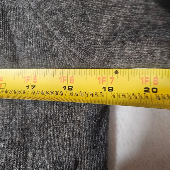 Fenn Wright Manson 100% Cashmere Gray Cardigan with Faux Leather Buckle - Picture 5 of 7